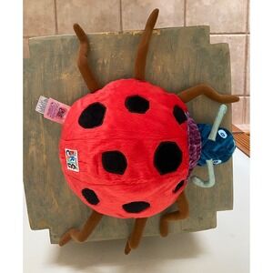 The World of Eric Carle Grouchy Ladybug Plush 10" 2007 Retired Chorion Toy